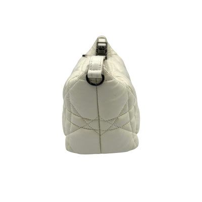 Christian DIOR White Nomad Travel leather pouch RRP: £1700