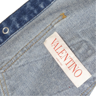 VALENTINO denim V shirt jacket size 48it men RRP: £1150