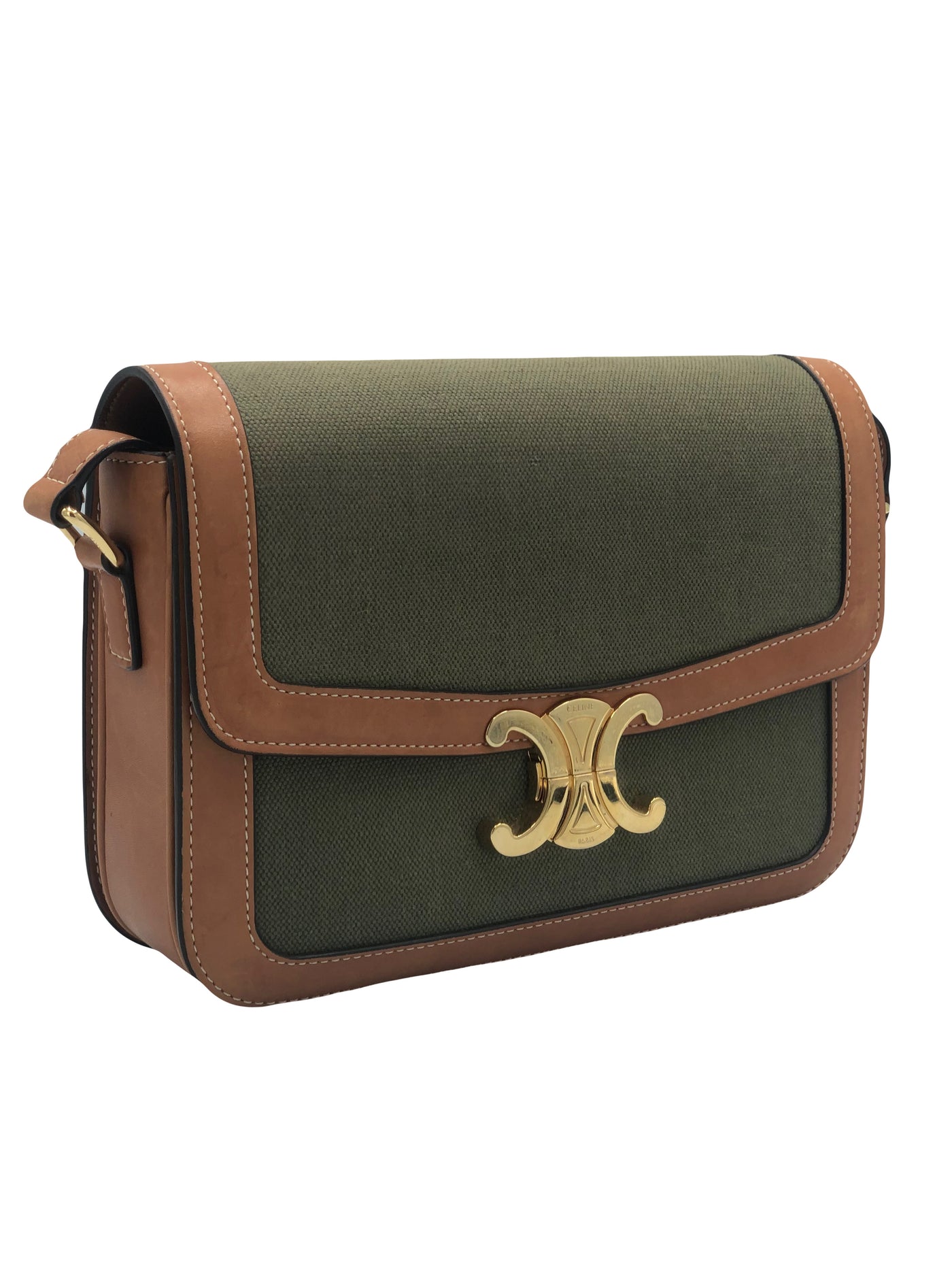CELINE Classic Bicolor Triomphe Handbag RRP: £2750