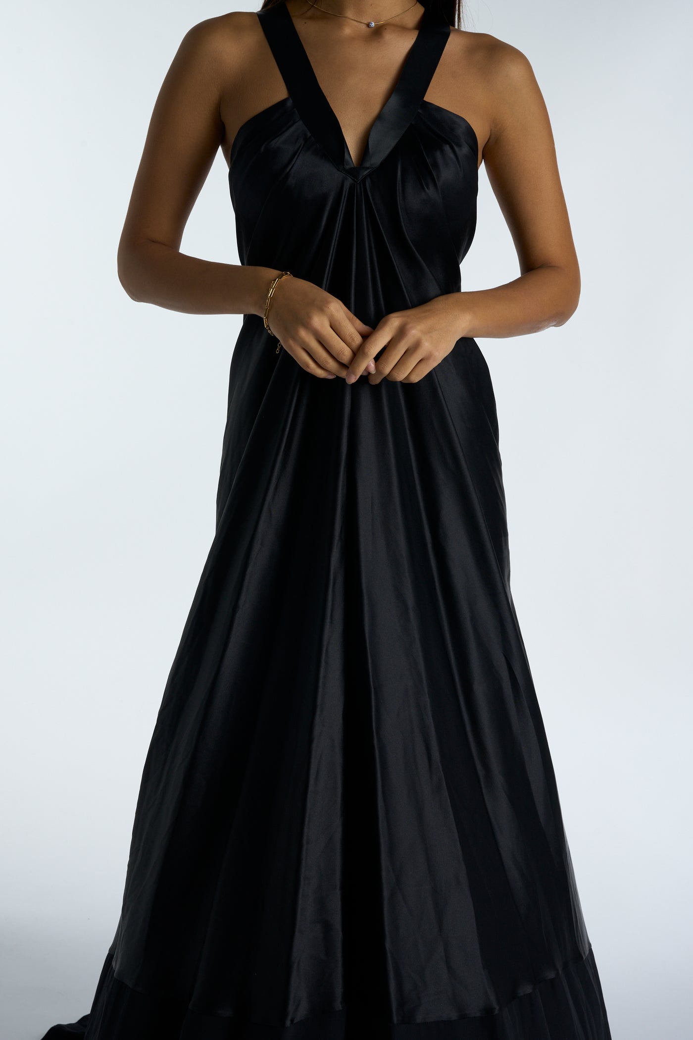 AMANDA WAKELEY evening gown black