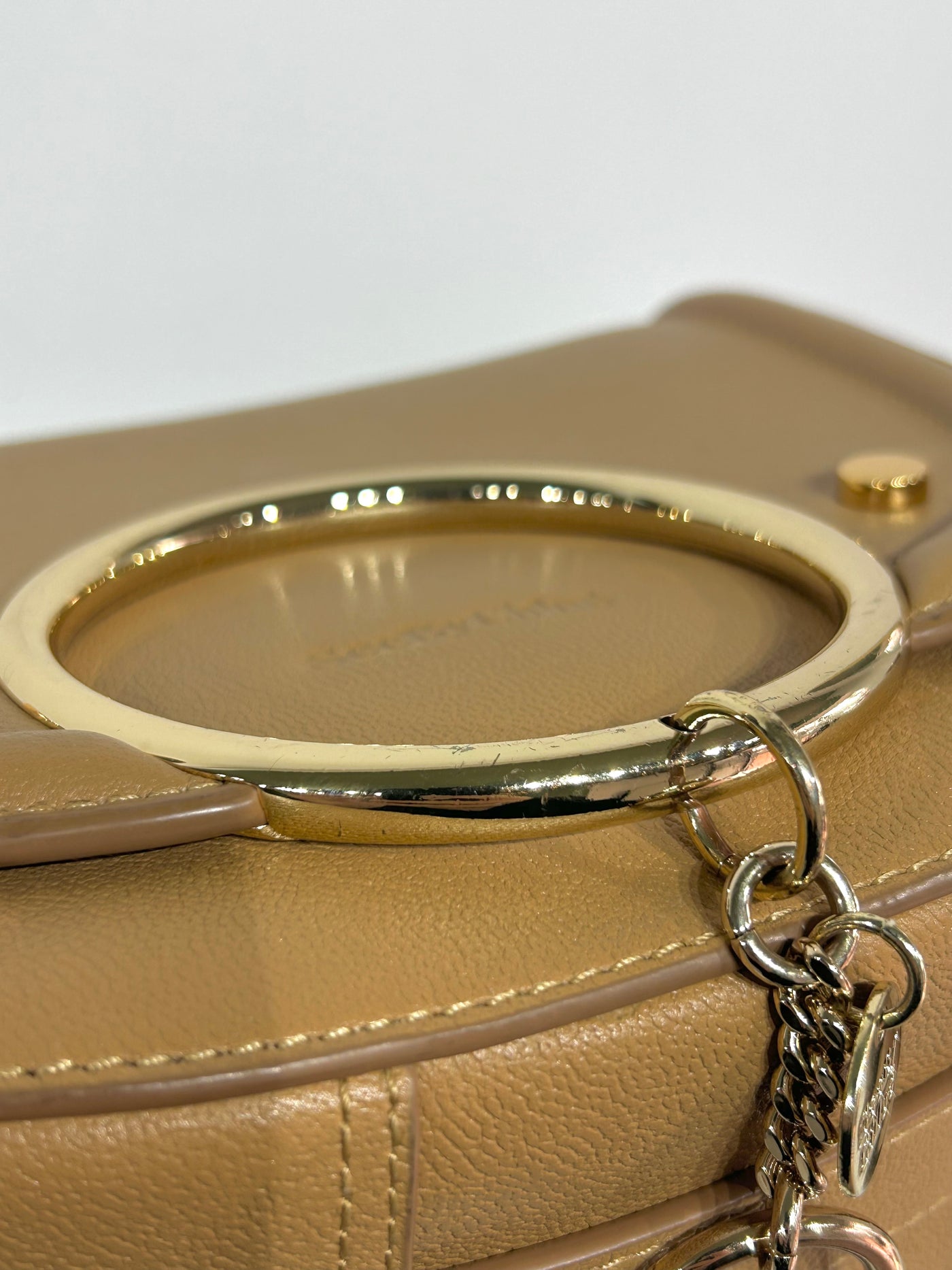 SEE BY CHLOE Mara biscotti handbag with metal charm