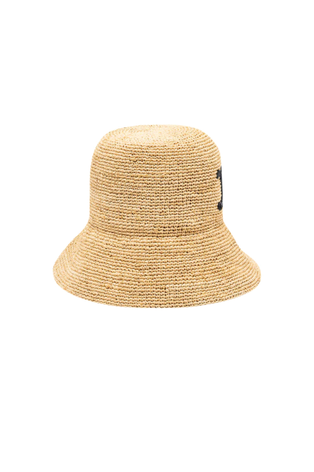 CELINE Triomphe bucket hat raffia never worn current collection £590