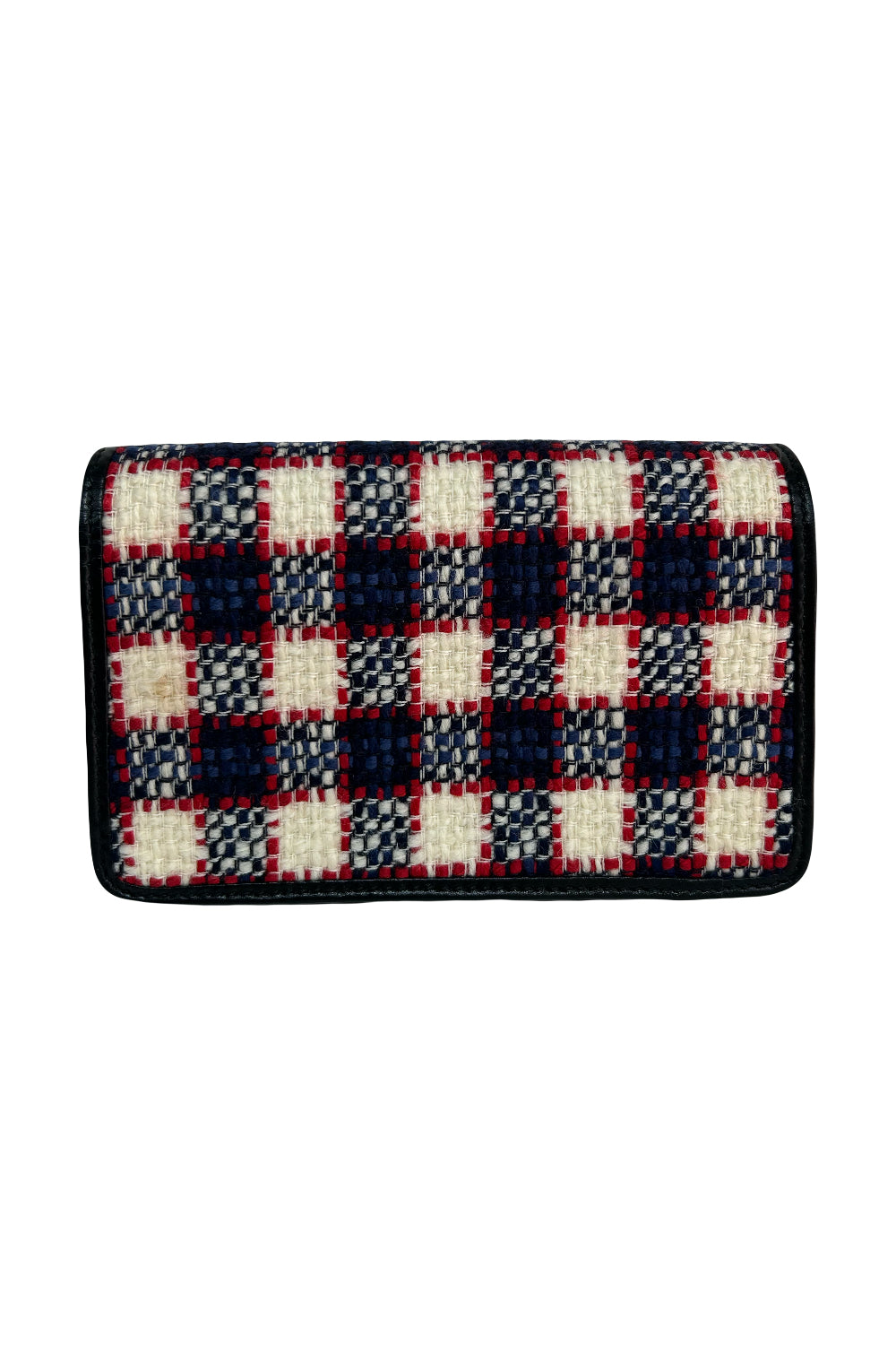 GUCCI Dyonisus extra mini tweed red, white, navy handbag