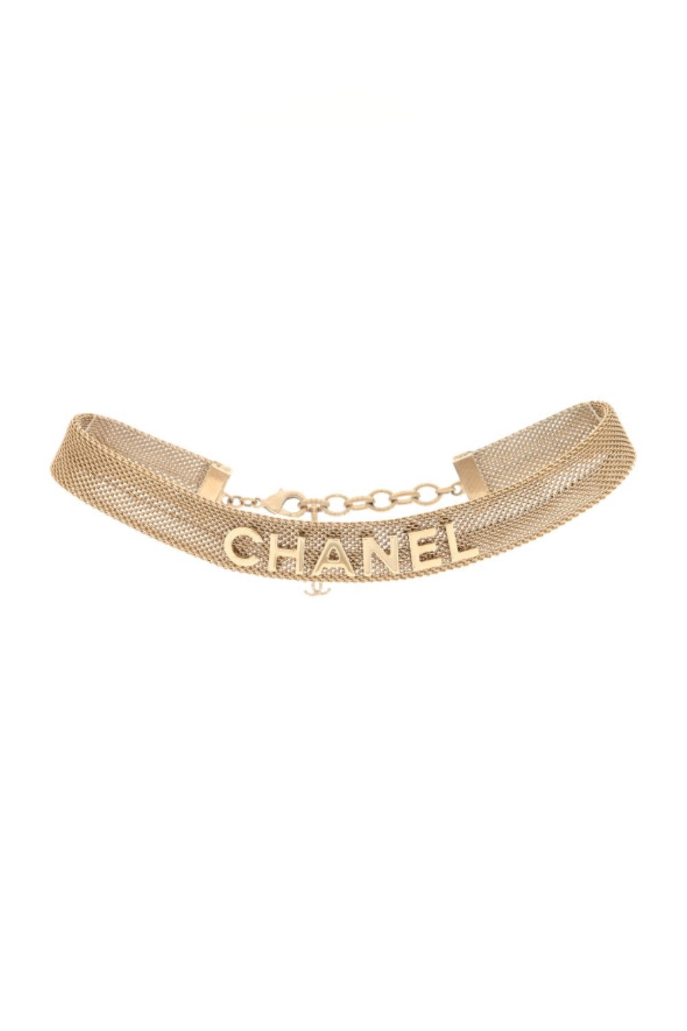 CHANEL Metiers d'Art 2017 Paris-Ritz gold metal chocker