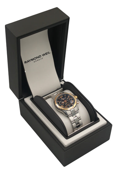 RAYMOND WEIL watch with box and papers