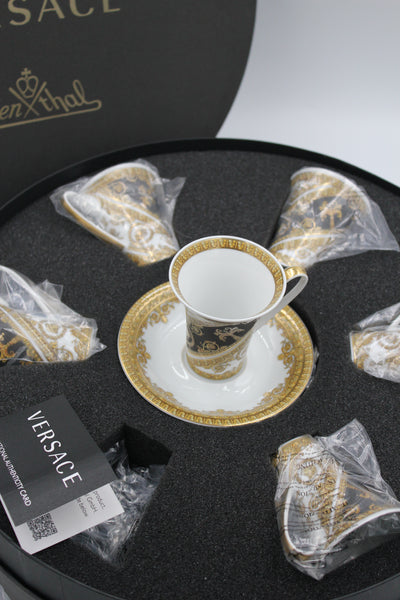 VERSACE x Rosenthal baroque cup set of 6 new in box