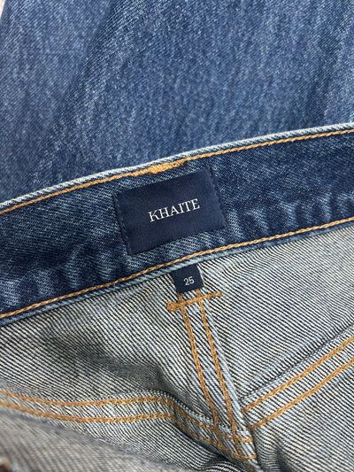 KHAITE Hewitt high rise denim jeans size 25