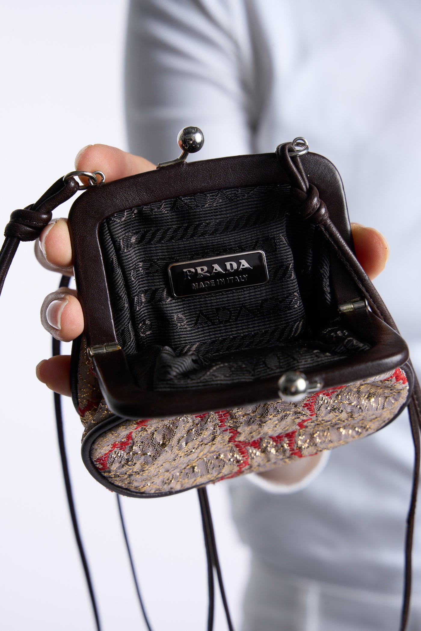 Prada micro purse vintage 00's