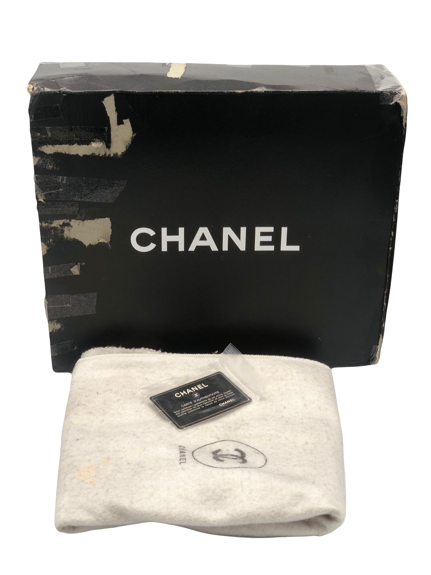 CHANEL VINTAGE 1991-1994 Jumbo Mademoiselle Vertical