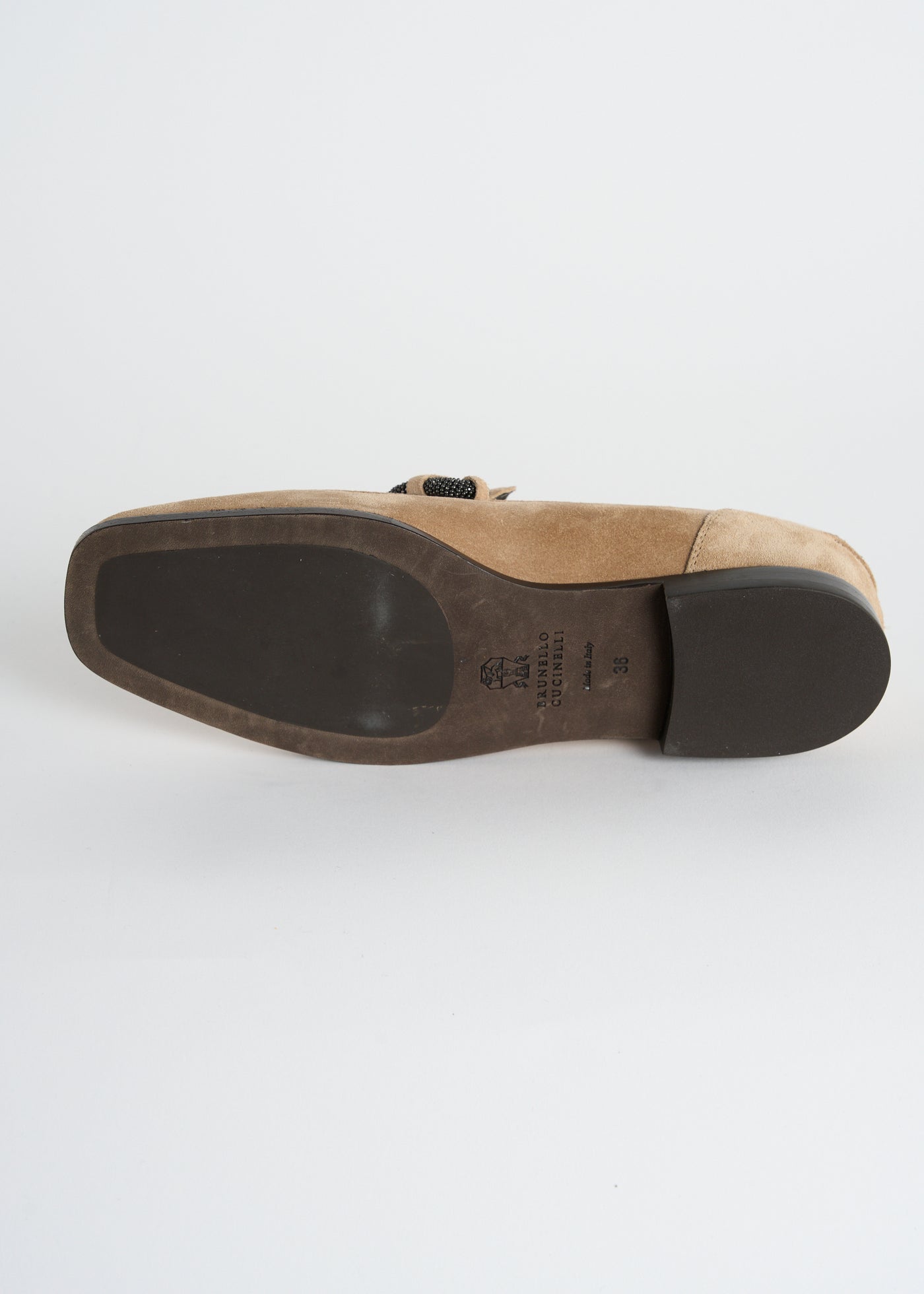 BRUNELLO CUCCINELLI suede loafers