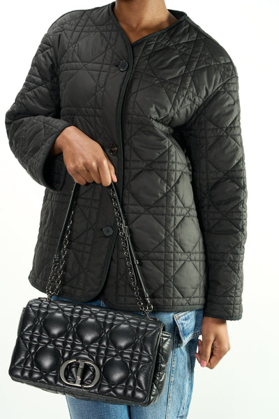 CHRISTIAN DIOR Macrocannage matelasse caban size 34 oversized fit - NEW COLLECTION