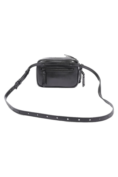 SAINT LAURENT Lou camera belt bag so black