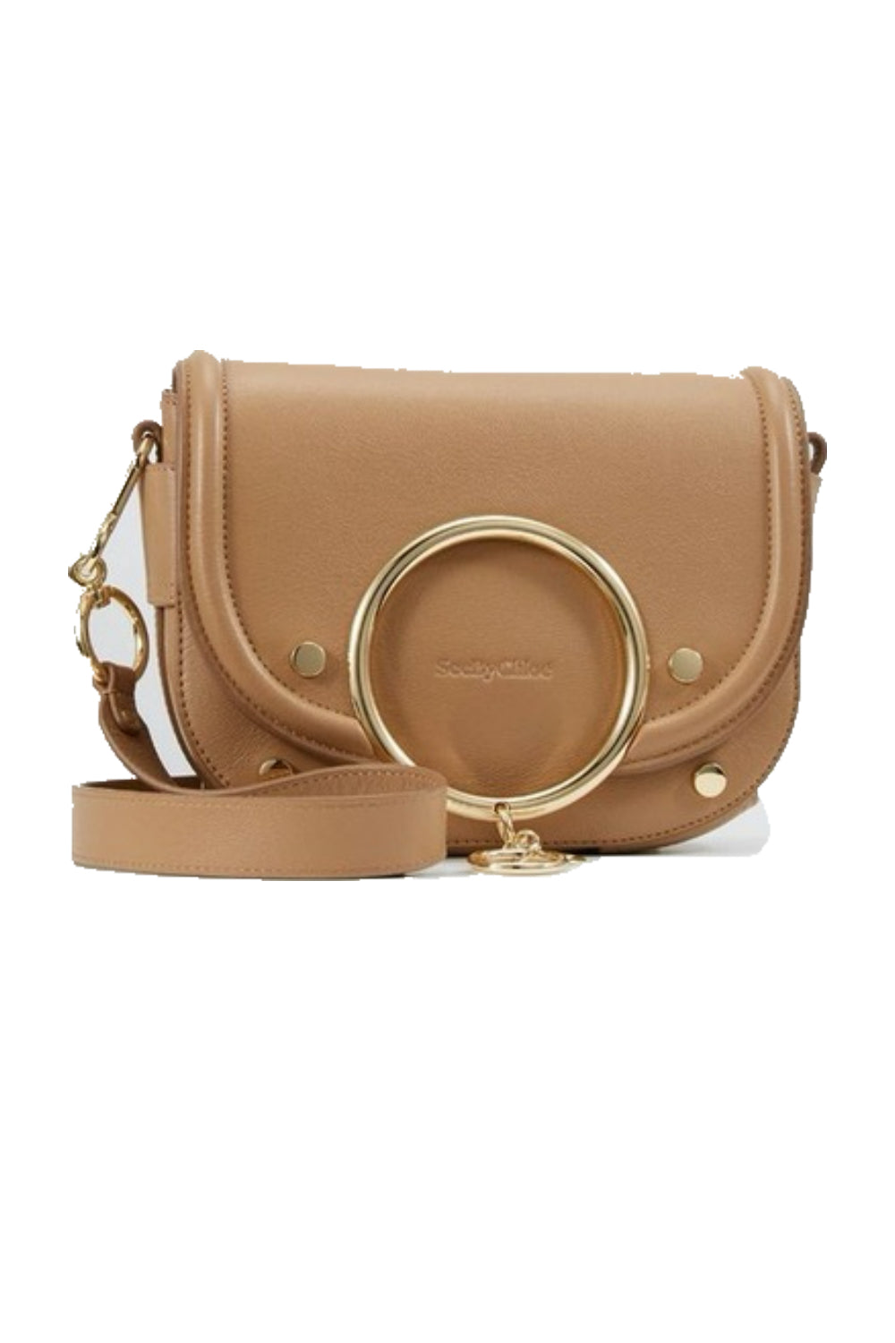 SEE BY CHLOE Mara biscotti handbag with metal charm