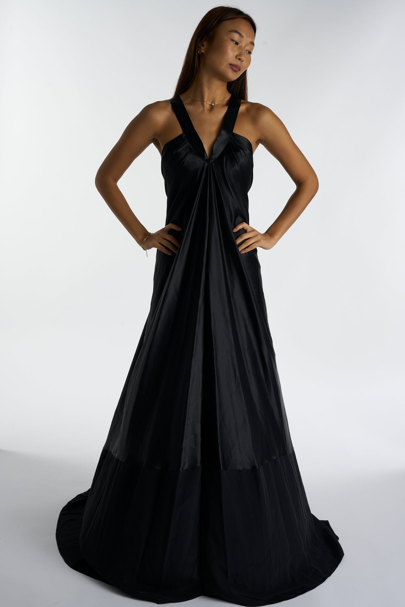 AMANDA WAKELEY evening gown black – U & Moi