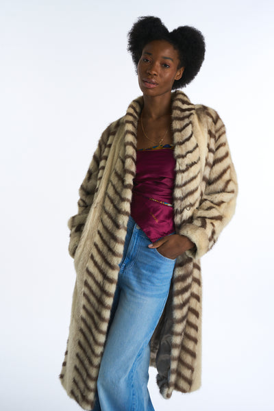 Mink Kohinoor vintage 1970s-80's fur coat