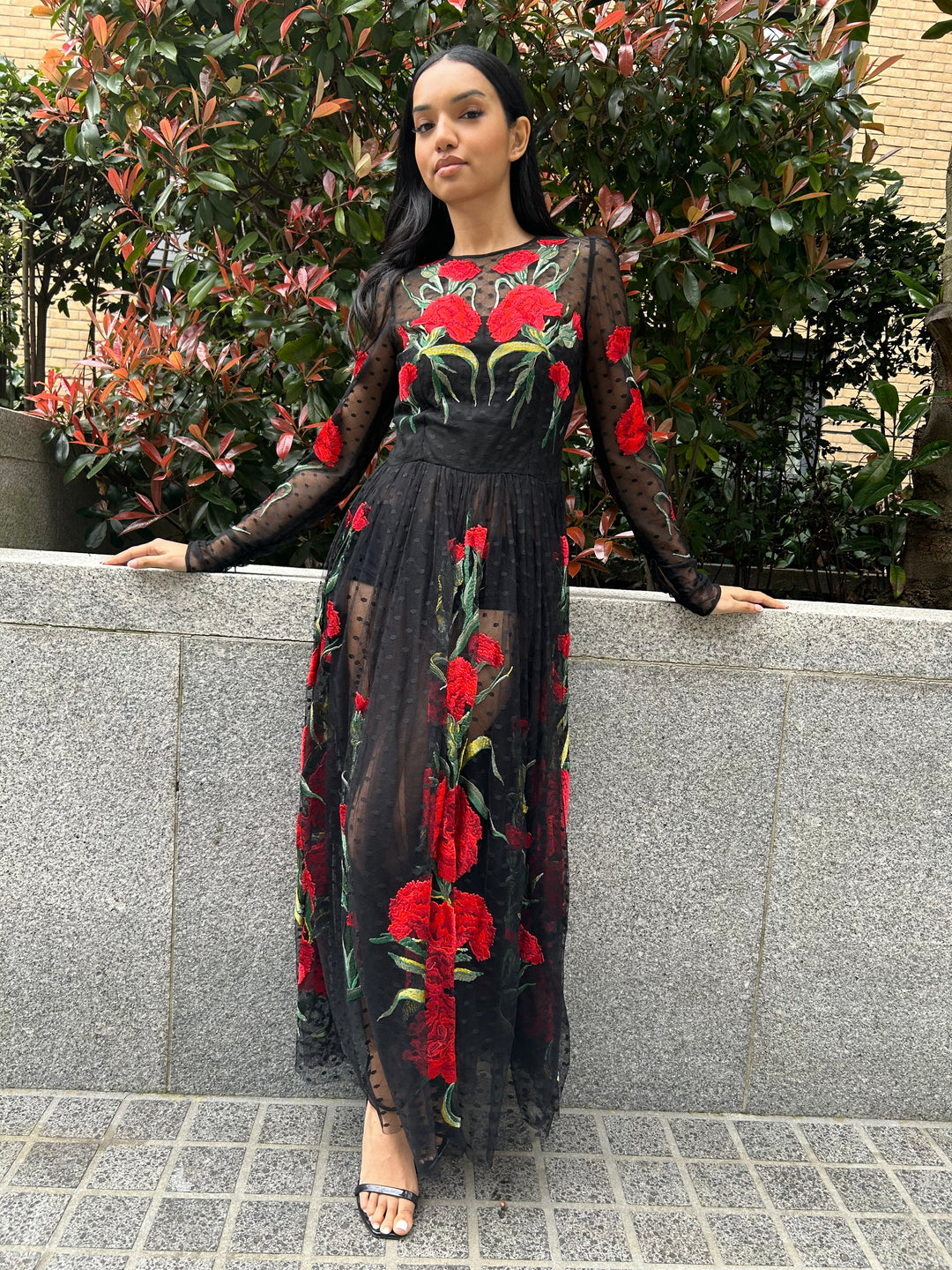 DOLCE GABBANA red roses dress Spring 2015 Collection – U & Moi