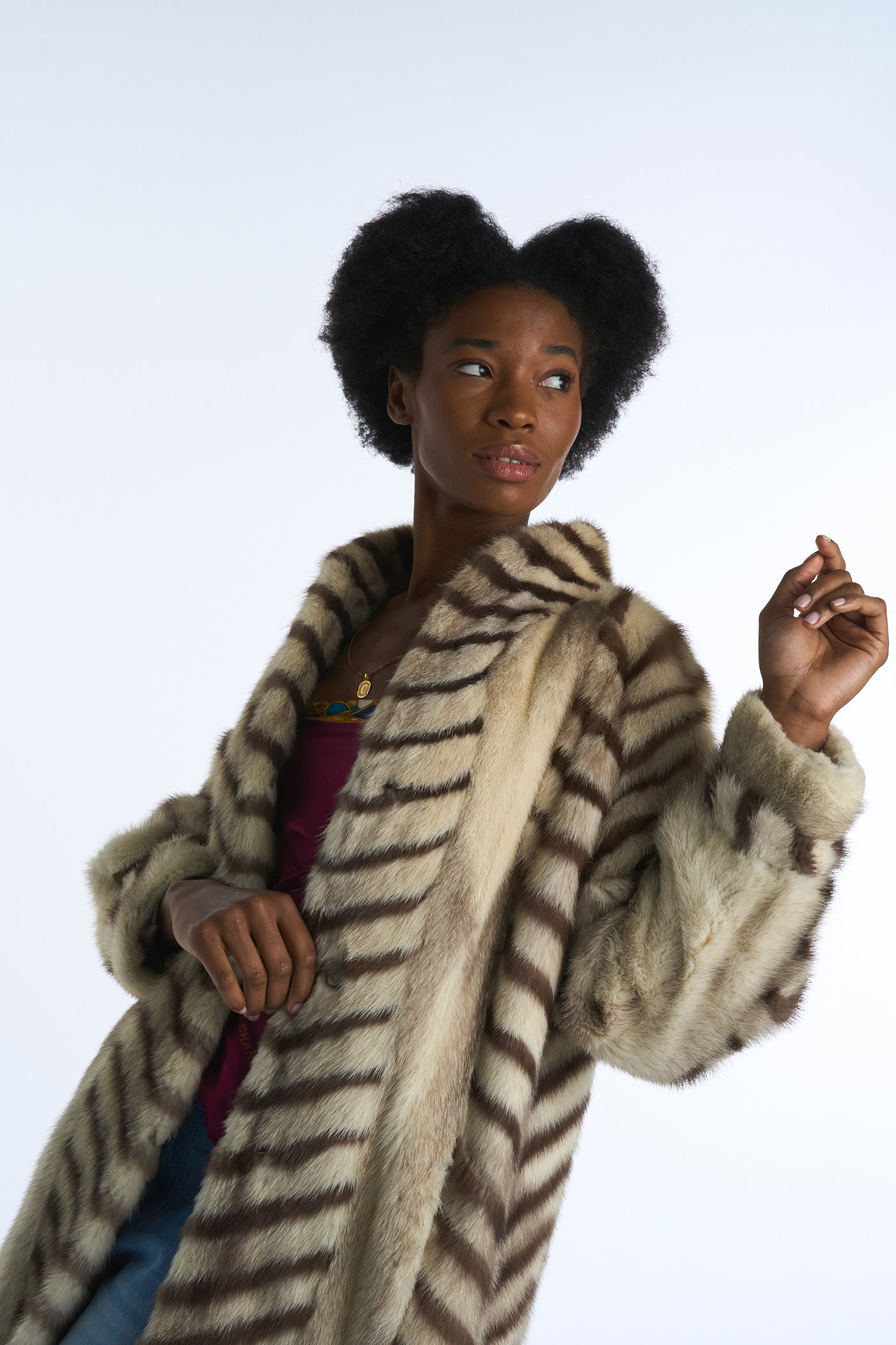 Mink Kohinoor vintage 1970s-80's fur coat