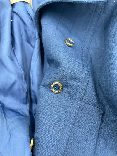 HERMES Sport vintage blue suit two pieces