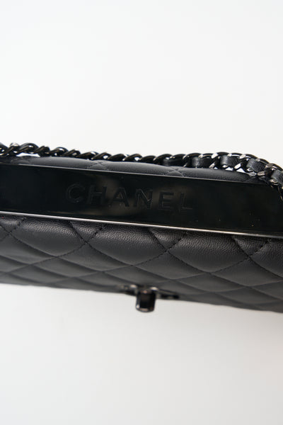 CHANEL Trendy wallet on chain so black