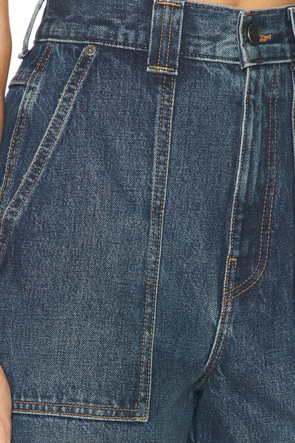KHAITE Hewitt high rise denim jeans size 25