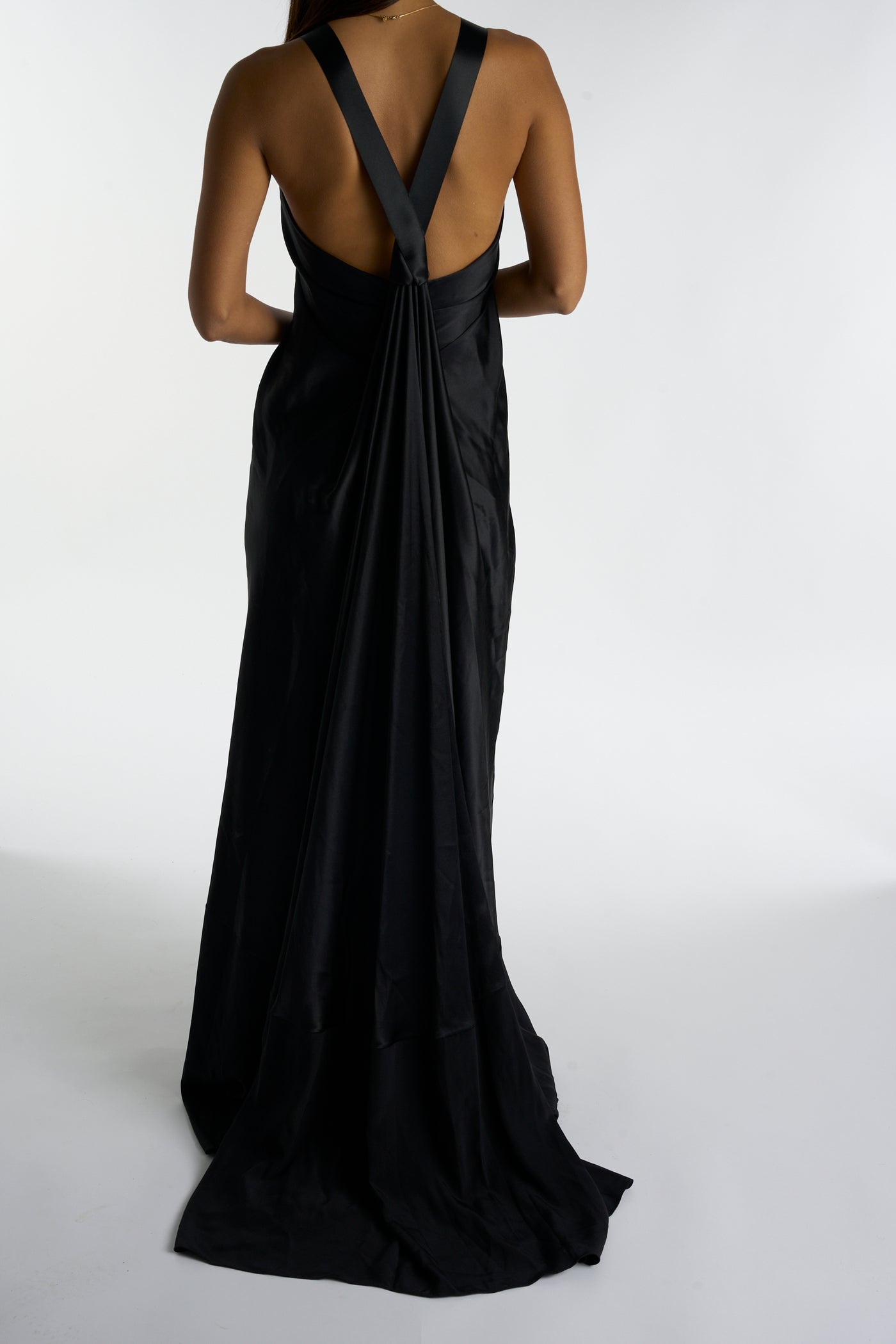 AMANDA WAKELEY evening gown black