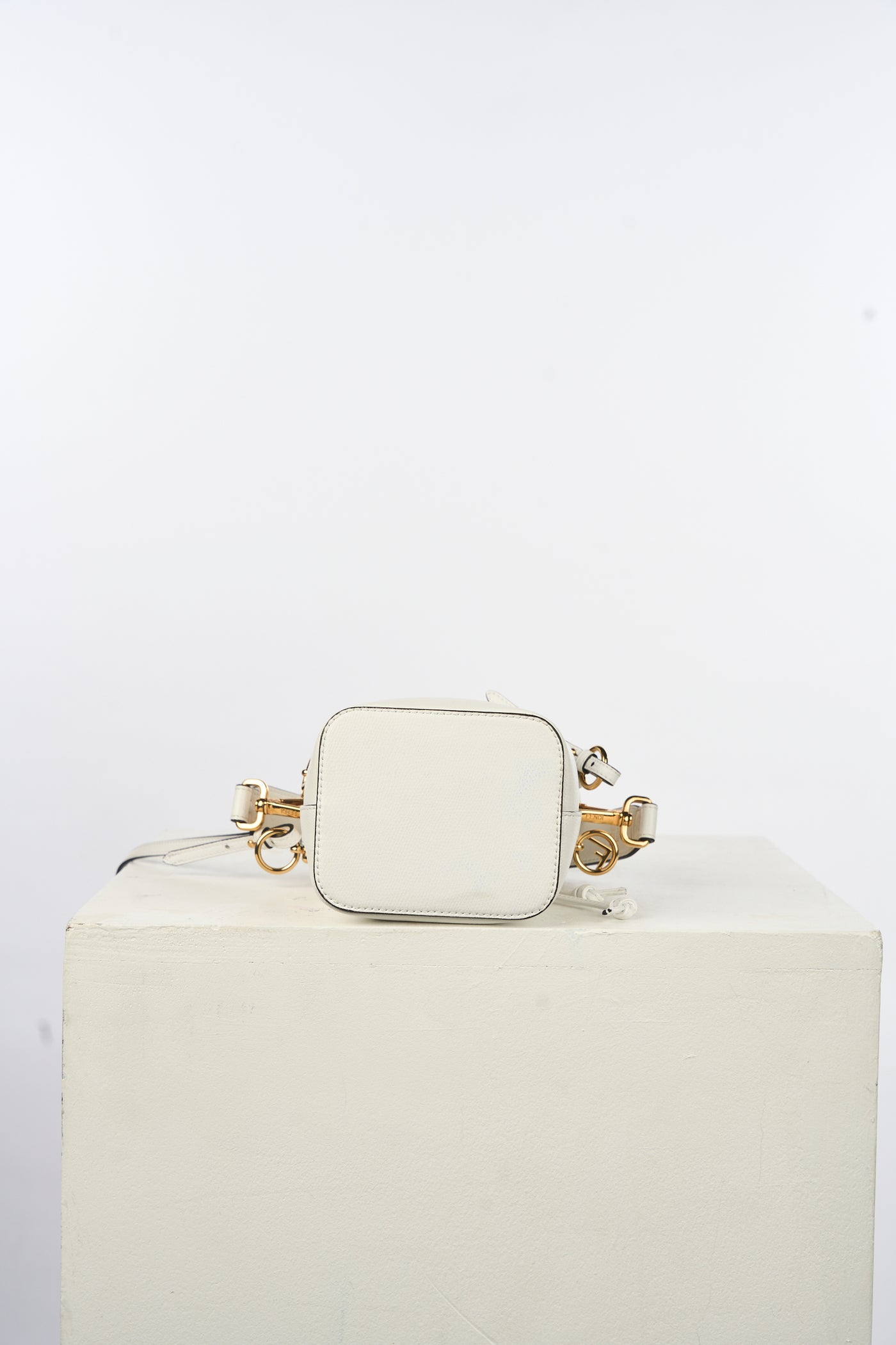 FENDI Mini Mon Trésor bucket bag white RRP: £1450