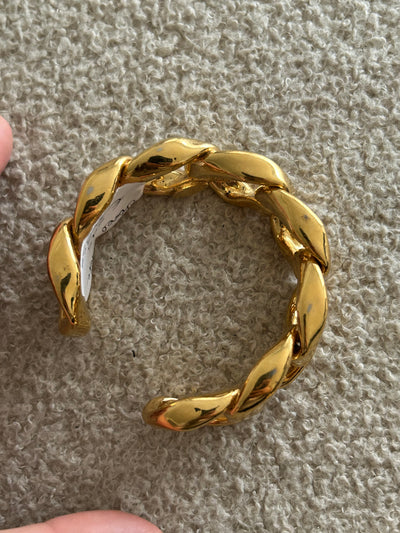 CHANEL Vintage 1990's 24ct Gold Chain Bracelet