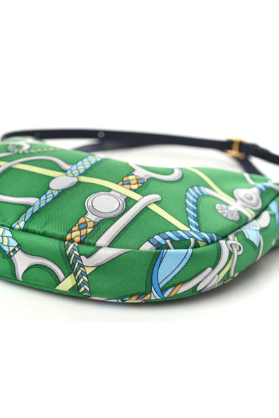 HERMES Sursoie To Go pouch with leather strap -Bride de Gala Bayadere by Hugo Grygkar