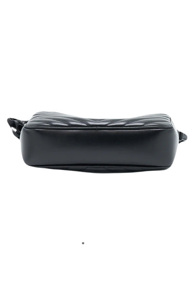 SAINT LAURENT Lou camera belt bag so black