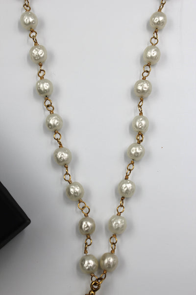 CHANEL Gripoix baroque necklace by Victoire de Castellane year 1985