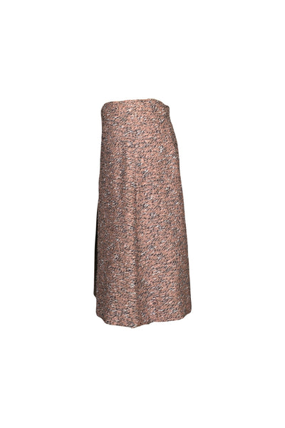 CHANEL Pink Silver Zip Chain Two Pieces Suit 2011 size 42