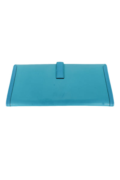 HERMES Jige elan 29 bleu celeste swift clutch