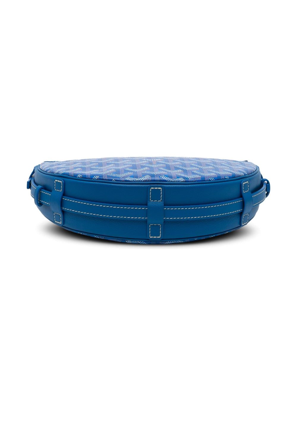 GOYARD Hirondelle Blue Goyardine Crossbody Handbag - Never Worn Full Set with Receipt