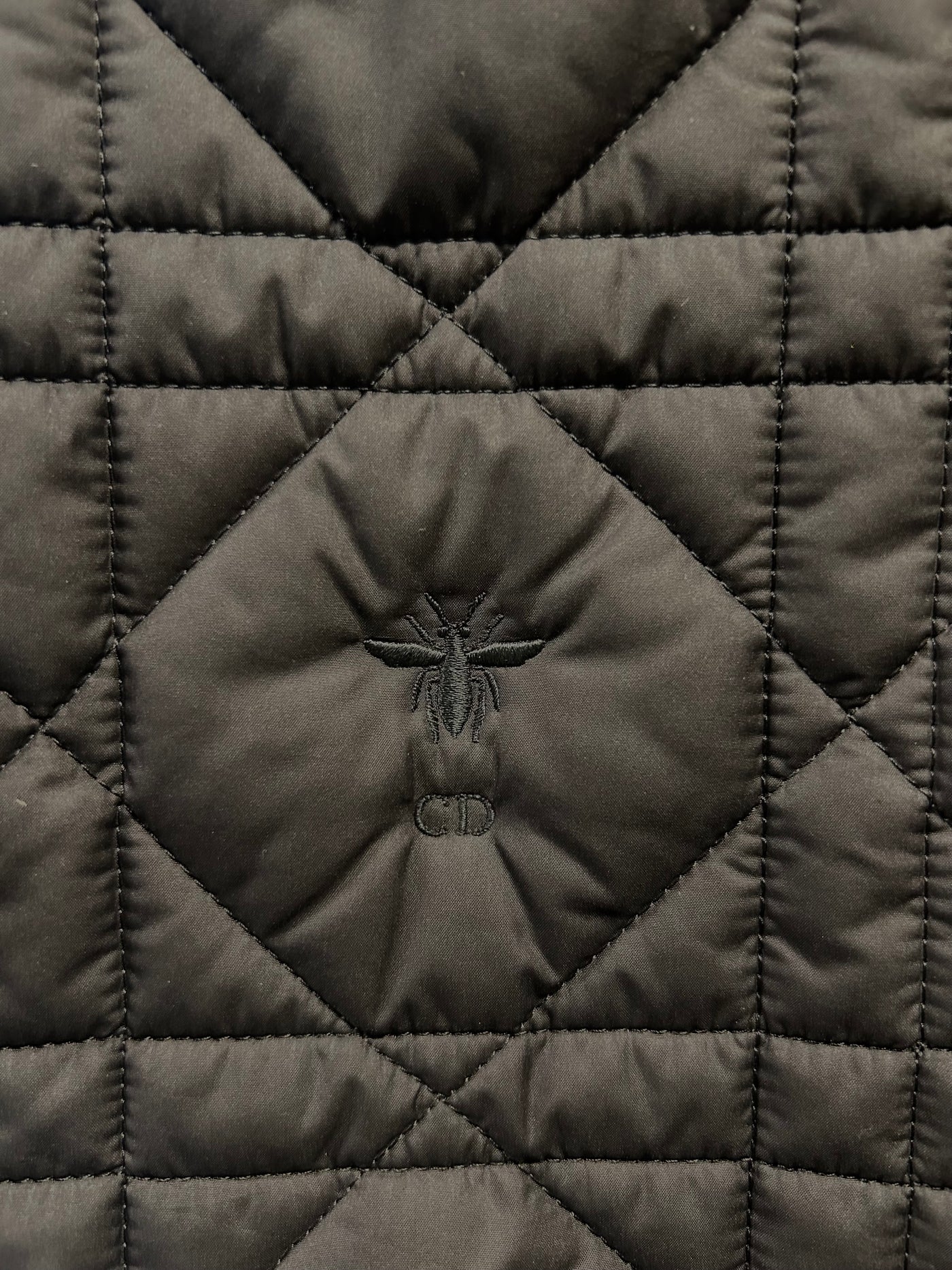 CHRISTIAN DIOR Macrocannage matelasse caban size 34 oversized fit - CURRENT COLLECTION