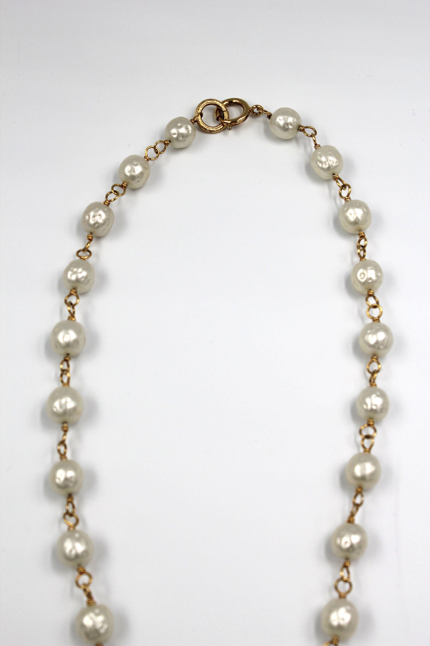 CHANEL Gripoix baroque necklace by Victoire de Castellane year 1985