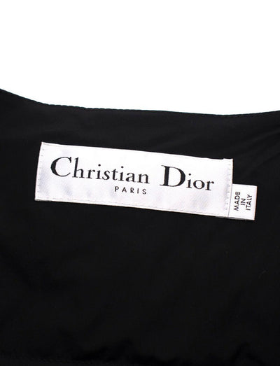 Christian DIOR black puffer jacket size S oversized