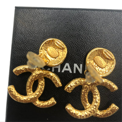 CHANEL CC Drop Earrings (95A)