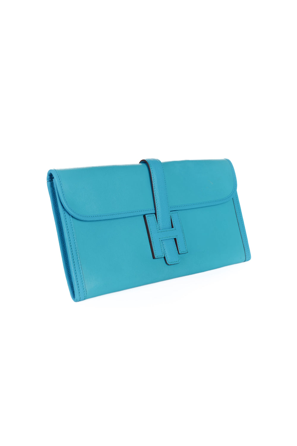 HERMES Jige elan 29 bleu celeste swift clutch