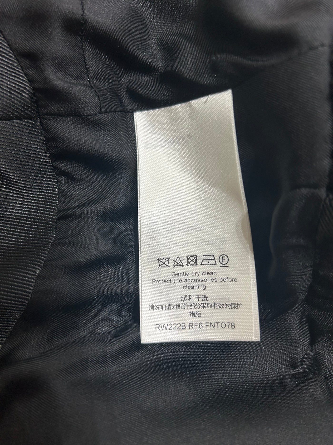 LOUIS VUITTON FW22 Boucle vest with sweeping panel and faux pearls buttons size 38