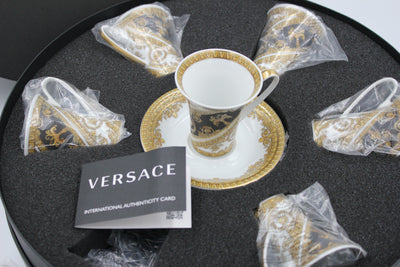 VERSACE x Rosenthal baroque cup set of 6 new in box