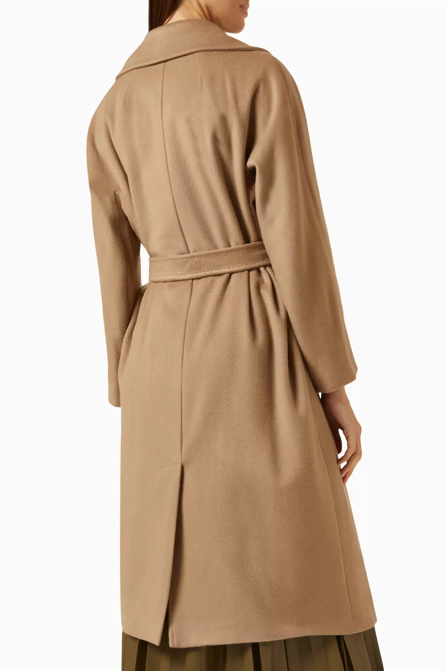 MAX MARA Weekend belted camel wool coat size 36 oversized