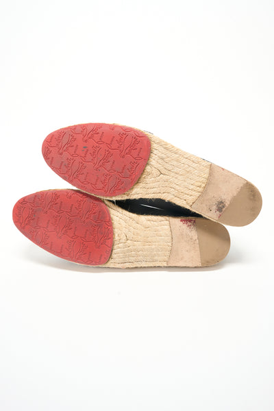 CHRISTIAN LOUBOUTIN espadrilles with box size 39