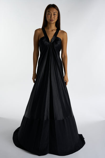 AMANDA WAKELEY evening gown black