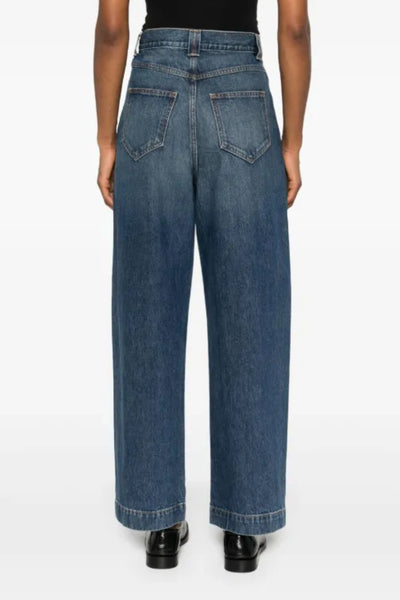 KHAITE Hewitt high rise denim jeans size 25