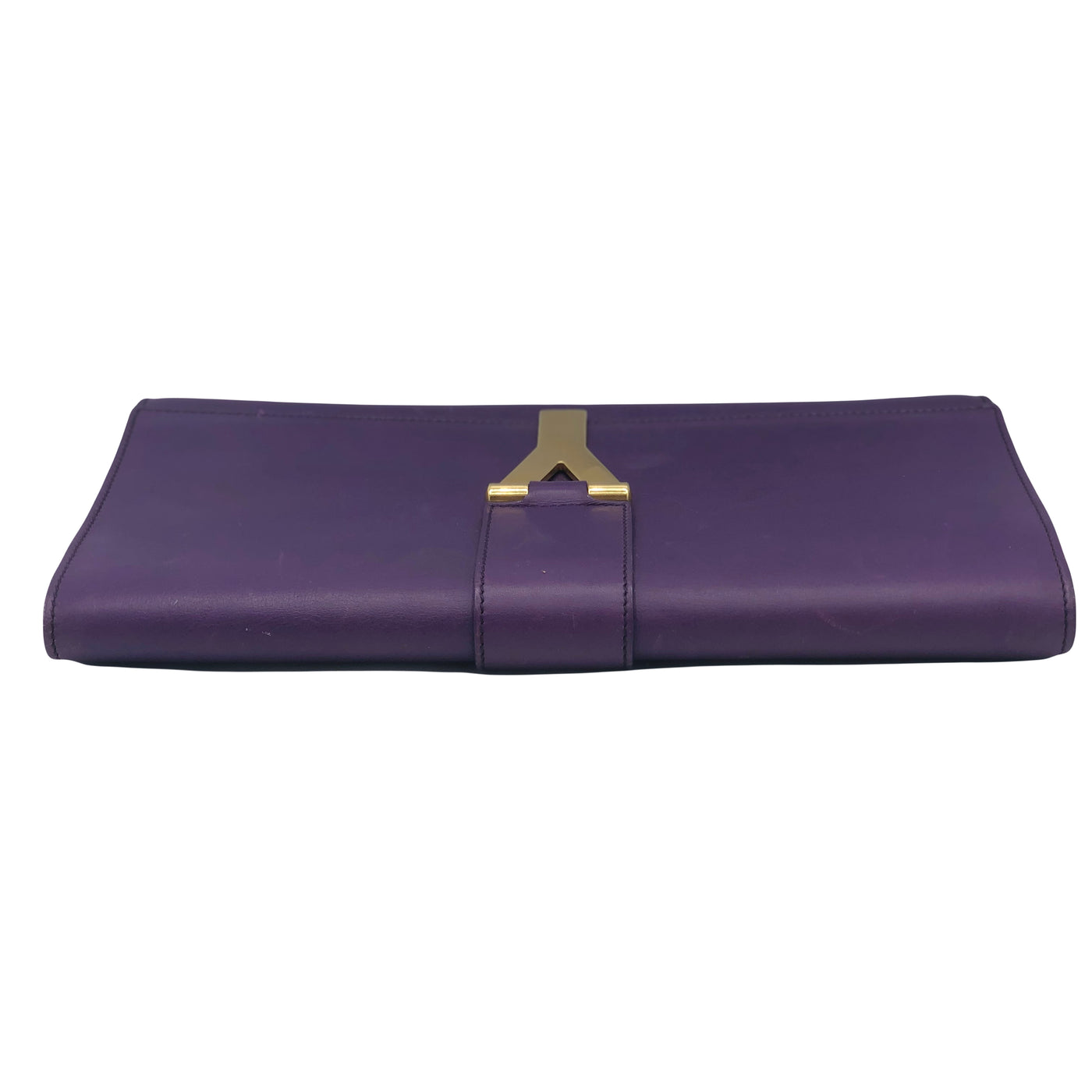 SAINT LAURENT Y Purple clutch