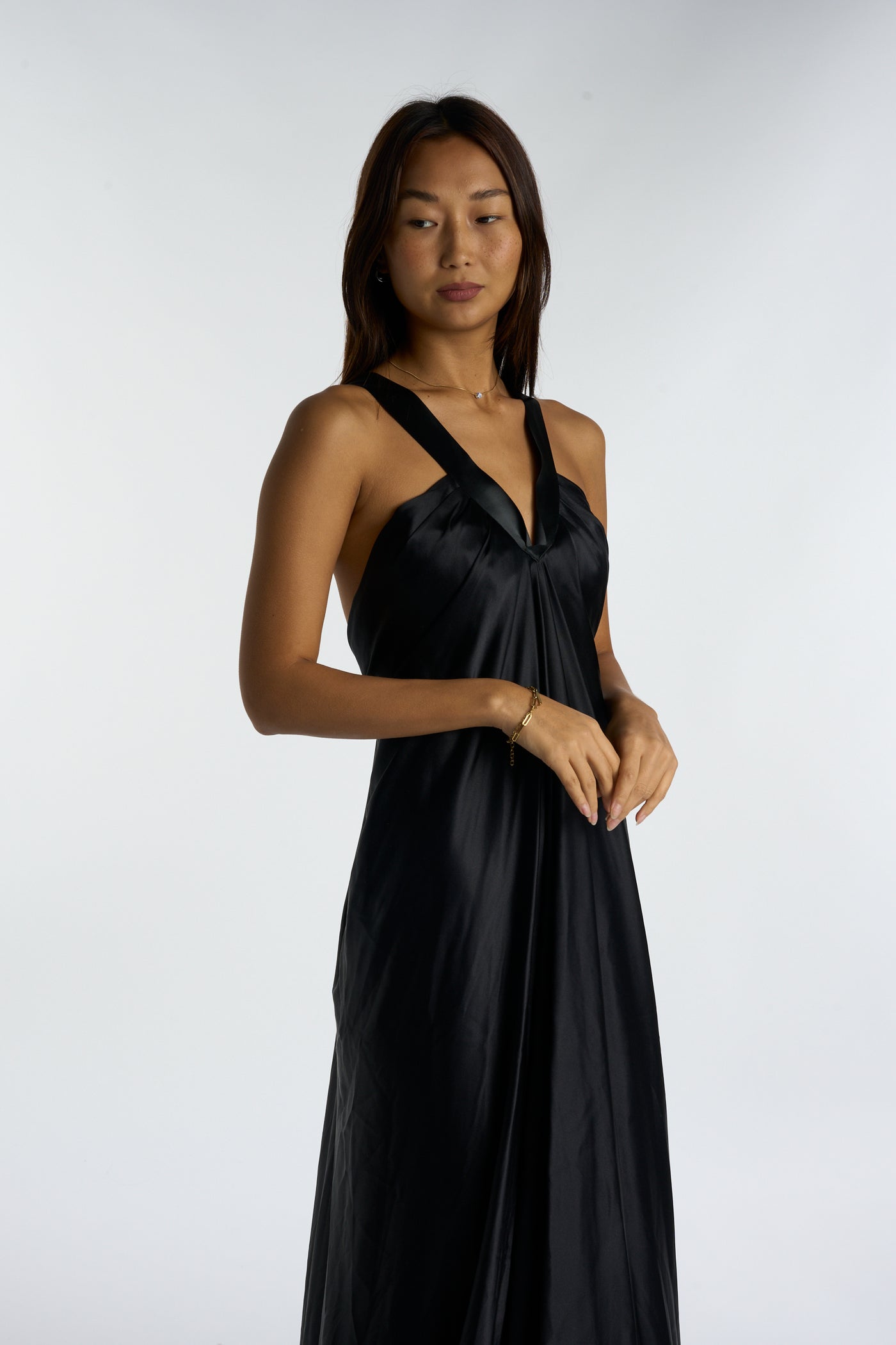 AMANDA WAKELEY evening gown black