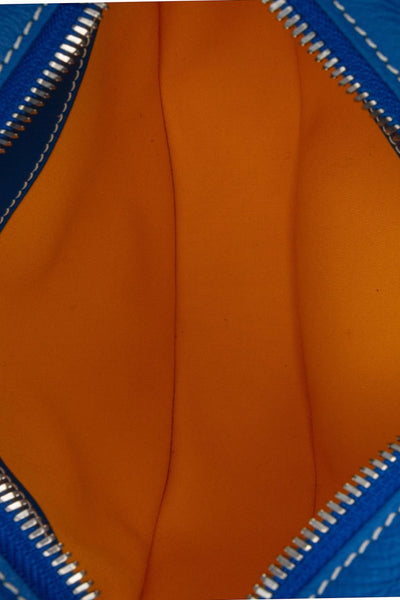 GOYARD Hirondelle Blue Goyardine Crossbody Handbag - Never Worn Full Set with Receipt