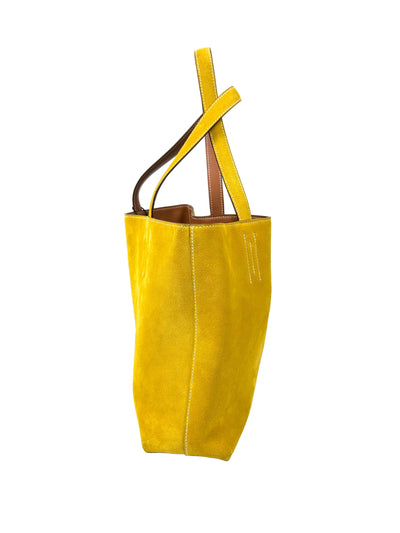 HERMES Double Sense Tote Gold Veau Sikkim Jaune de Naples Chevre Year 2023 Current RRP 3850 euros