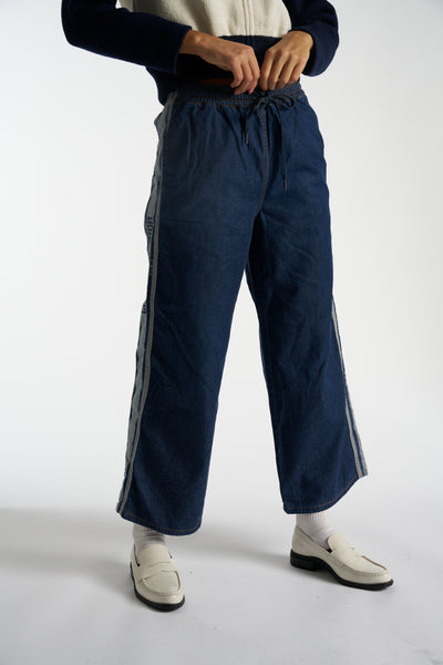 Christian DIOR blue wide leg trouser