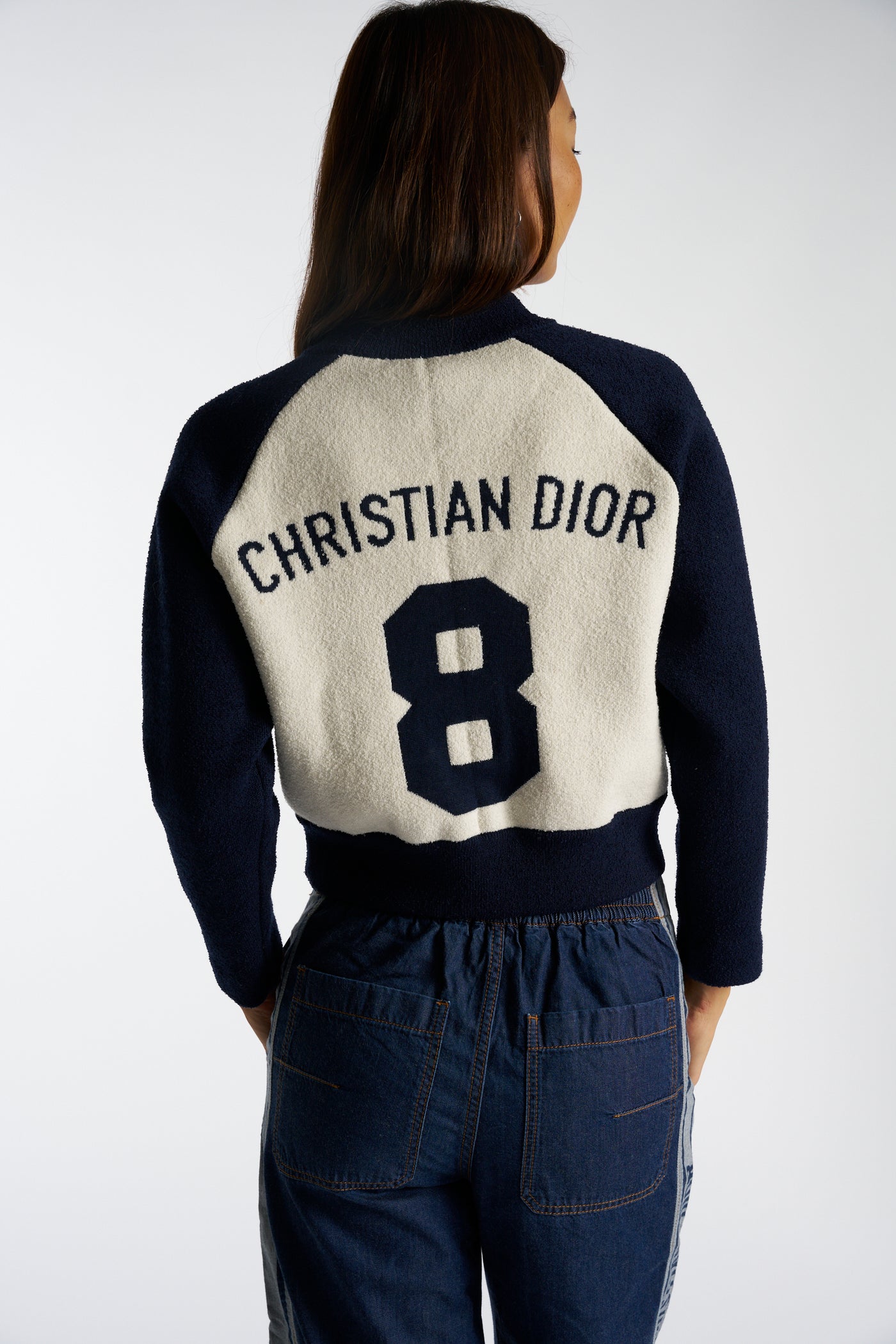 Christian DIOR "8" wool bomber jacket 2024 size 40fr